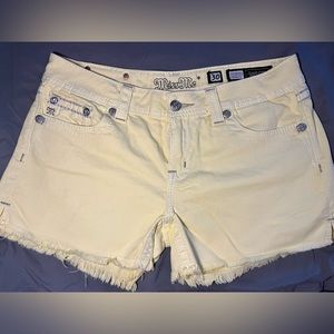 MISS ME yellow shorts